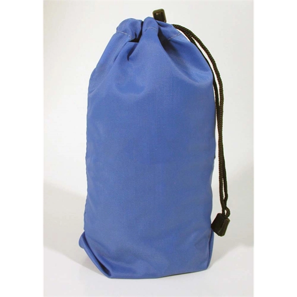 Flexible polyester drawstring bag with cord lock.... from ASI 41630 Brave USA / Brave USA