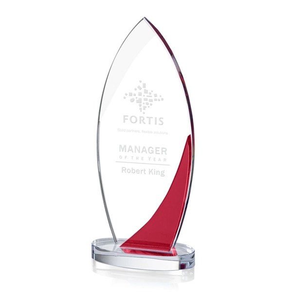 The unique shape of the Harrah Award is enhanced by the... from ASI 84592 St Regis Group / St Regis