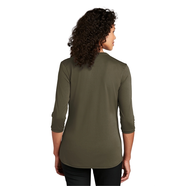 Port Authority Ladies UV Choice Pique Henley... from ASI 84863 SanMar