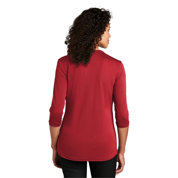 Port Authority Ladies UV Choice Pique Henley... from ASI 84863 SanMar