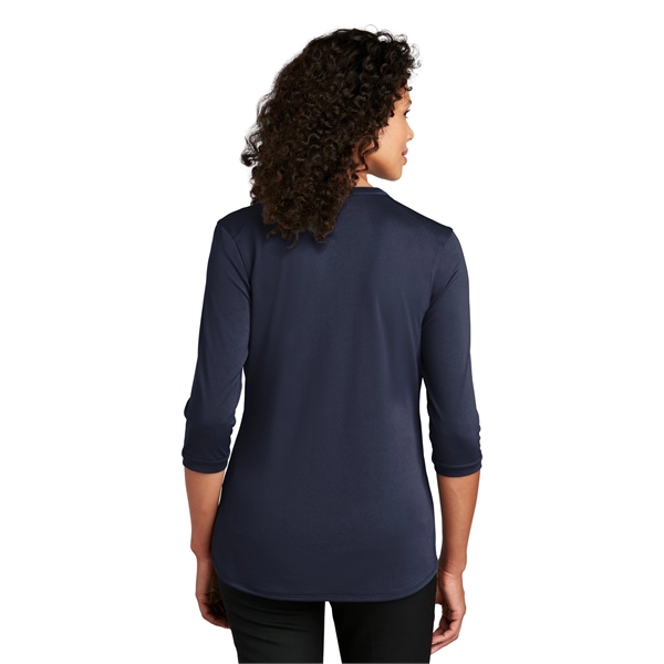 Port Authority Ladies UV Choice Pique Henley... from ASI 84863 SanMar