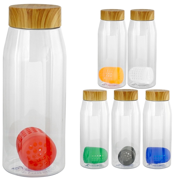 Bamboo Pattern 32 oz. Bottle with Floating Infuser... from ASI 30208 A P Specialties / AP Specialties