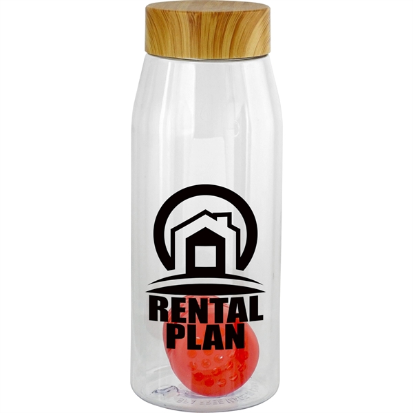 Bamboo Pattern 32 oz. Bottle with Floating Infuser... from ASI 30208 A P Specialties / AP Specialties