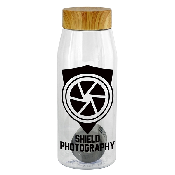 Bamboo Pattern 32 oz. Bottle with Floating Infuser... from ASI 30208 A P Specialties / AP Specialties