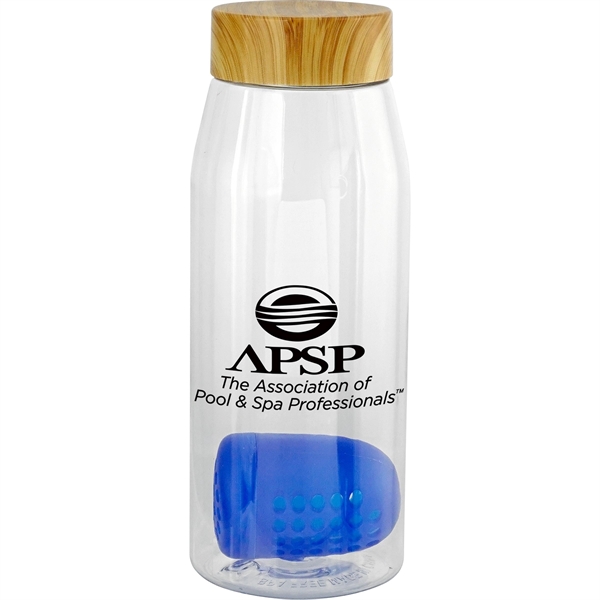 Bamboo Pattern 32 oz. Bottle with Floating Infuser... from ASI 30208 A P Specialties / AP Specialties