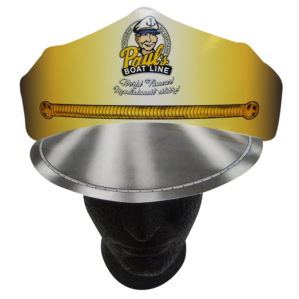Skipper Hat W/Elastic Band Full Color... from ASI 67620 Lion Circle Corp
