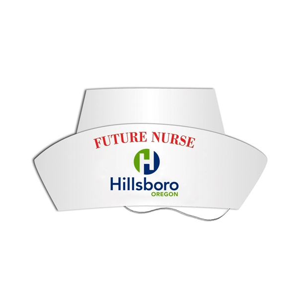 Nurse Hat W/Elastic Band Full Color... from ASI 67620 Lion Circle Corp