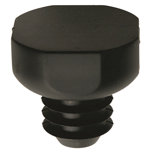 Bolt-shaped 1 1/2" x 1 1/2" 100% silicone rubber bottle stopper.... from ASI 55450 Franmara Inc
