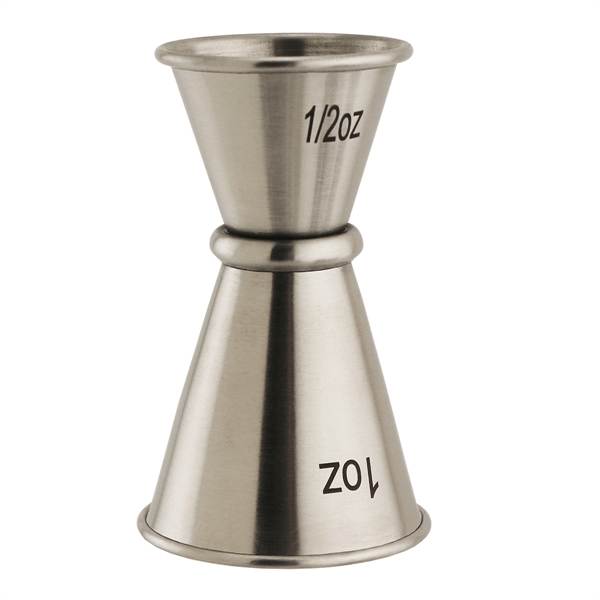 Japanese style stainless steel double jigger.... from ASI 55450 Franmara Inc