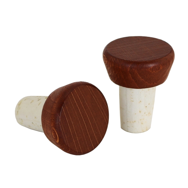 Antique Beechwood top bottle cork... from ASI 55450 Franmara Inc