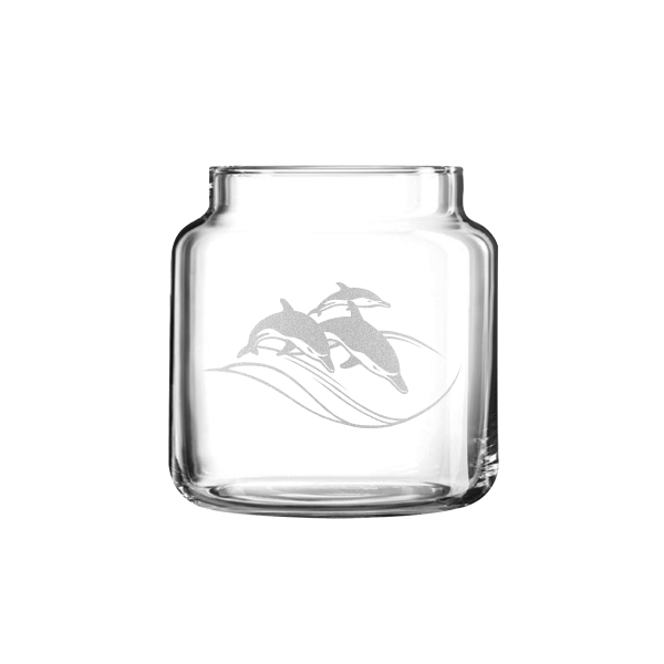 16 oz colonial jar custom etched product. Includes lid. Available in... from ASI 65603 Kool Trends