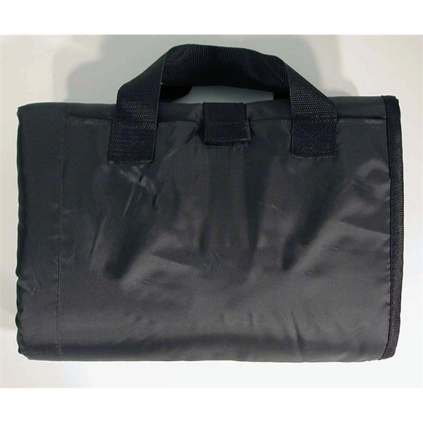 Fleece picnic stadium blanket with black water repellent outer shell, Imported.... from ASI 41630 Brave USA / Brave USA