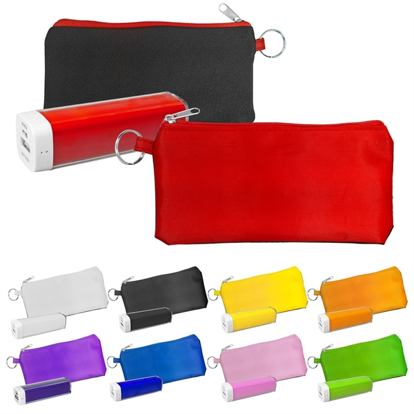 COLORFUL POWER BANK SET... from ASI 30208 A P Specialties / AP Specialties