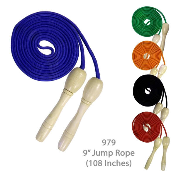 Closeout !... Deluxe Jump Rope 9 Feet Long - Please Check... from ASI 45100 Chulani Promotional Products, Inc / Competitive Edge Innovations/Chulani