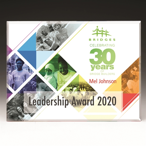 9" x 12" x 14" Spectra Lite PhotoImage® acrylic display plaques... from ASI 62660 Innovation Line