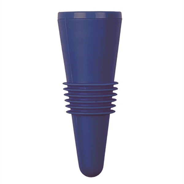 Rigid and flexible thermoplastic ABS 2 5/8" x 1" bottle stopper... from ASI 55450 Franmara Inc