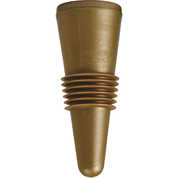 Rigid and flexible thermoplastic ABS 2 5/8" x 1" bottle stopper... from ASI 55450 Franmara Inc