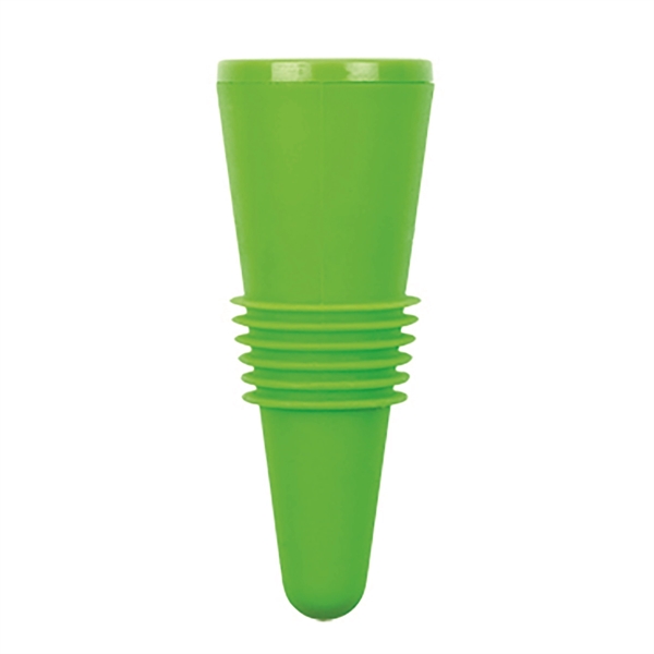 Rigid and flexible thermoplastic ABS 2 5/8" x 1" bottle stopper... from ASI 55450 Franmara Inc