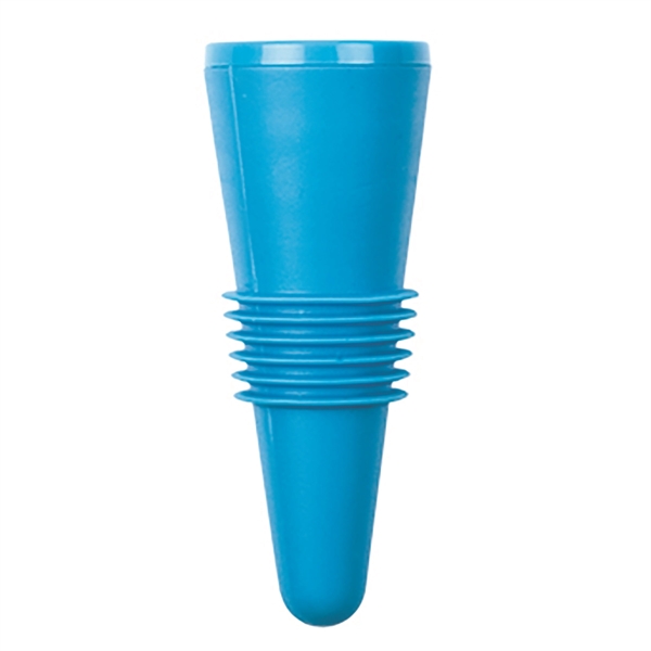 Rigid and flexible thermoplastic ABS 2 5/8" x 1" bottle stopper... from ASI 55450 Franmara Inc