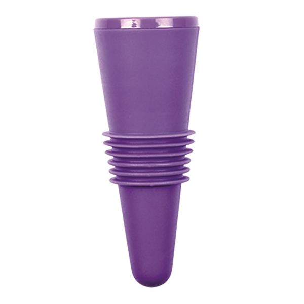 Rigid and flexible thermoplastic ABS 2 5/8" x 1" bottle stopper... from ASI 55450 Franmara Inc