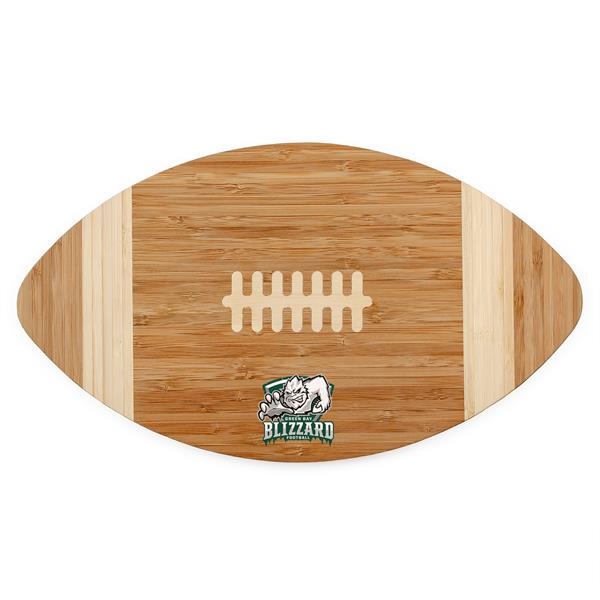 Bamboo football shape cutting board.... from ASI 99030 Zipline / Zipline®