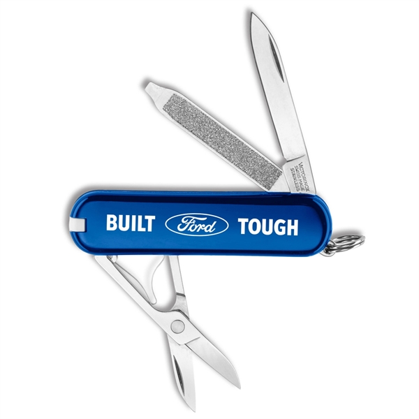 Knife featuring a  2 1/4" handle, blade, scissors, nail file,... from ASI 46170 Compass Industries Inc