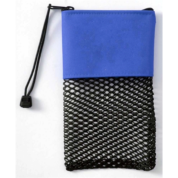 Mesh ditty accessory bag with easy grab zipper cord. Available in... from ASI 41630 Brave USA / Brave USA