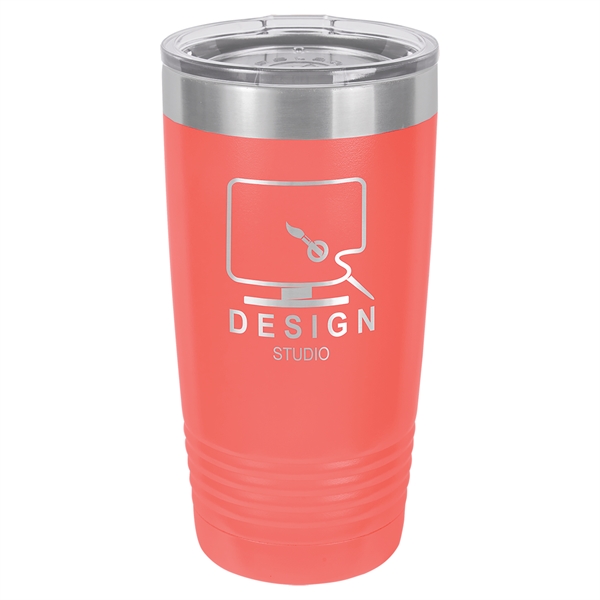 Polar Camel Brand 20oz Stainless steel, double walled tumbler with Slider... from ASI 38195 Overnightline