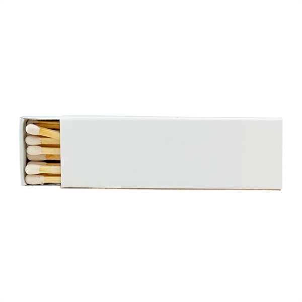 Traditional wood match in a 4CP digitally decorated white box. Each... from ASI 79840 The Proinnovative Line