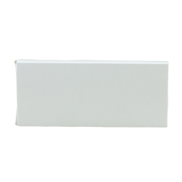 Traditional wood match in a 4CP digitally decorated white box. Each... from ASI 79840 The Proinnovative Line / Proinnovative Line