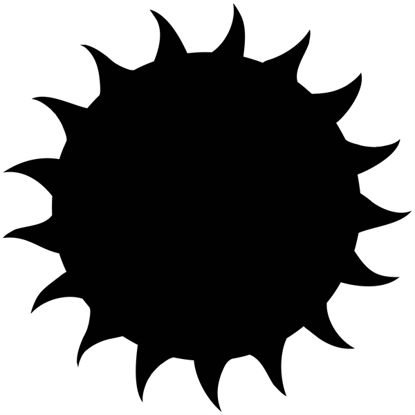 Foam star shape, 9" x 9" x 0.5"... from ASI 54886 Foamworx / FoamWorx