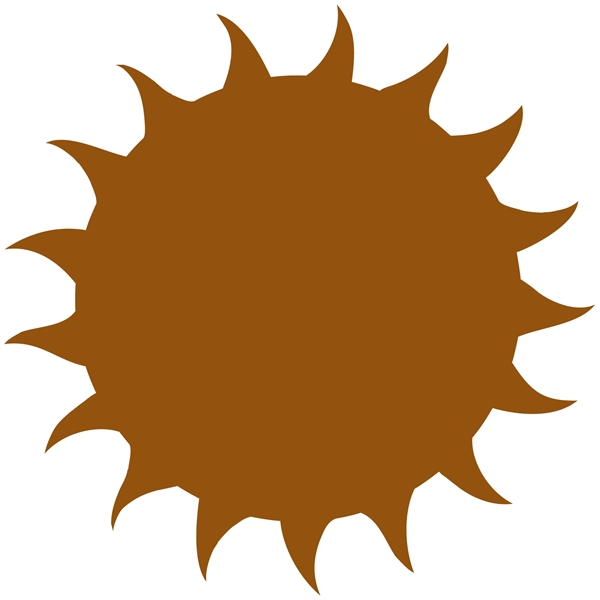 Foam star shape, 9" x 9" x 0.5"... from ASI 54886 Foamworx / FoamWorx