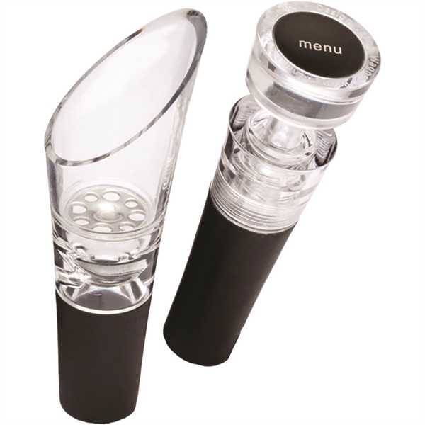 Decanting pourer and vacuum stopper.... from ASI 55450 Franmara Inc