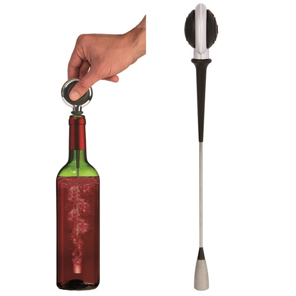 Wine aerator with pure 18-10 stainless steel module.... from ASI 55450 Franmara Inc