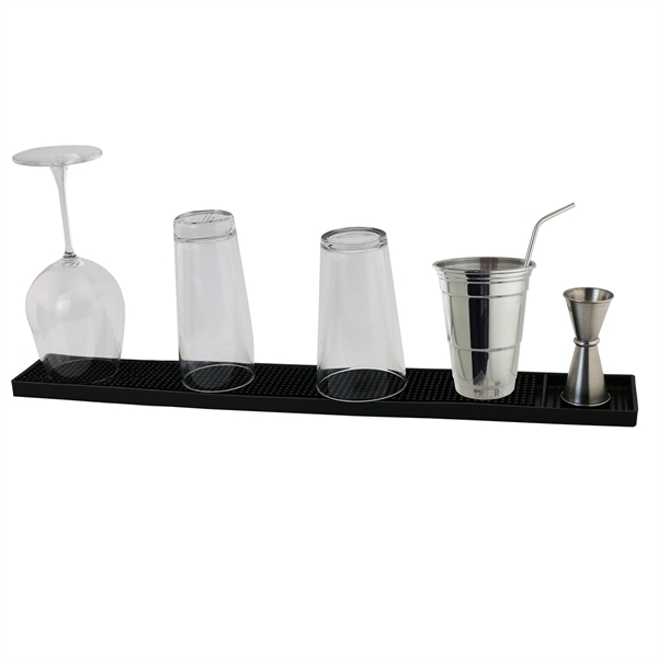 Rubber strip bar mat spill proof design, Blank.... from ASI 55450 Franmara Inc