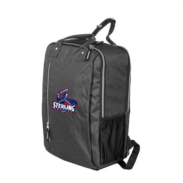 Bailey slim business laptop backpack, constructed of durable 300 D polyester... from ASI 40544 Binaco