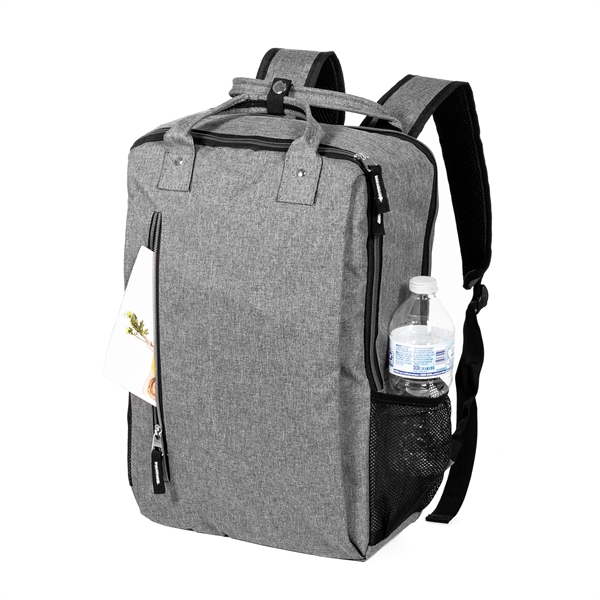 Bailey slim business laptop backpack, constructed of durable 300 D polyester... from ASI 40544 Binaco
