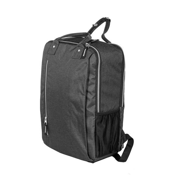 Bailey slim business laptop backpack, constructed of durable 300 D polyester... from ASI 40544 Binaco