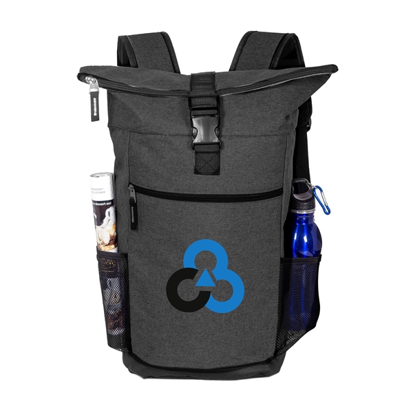 Grayson computer backpack, constructed of durable 300 D Polyester fabric.... from ASI 40544 Binaco