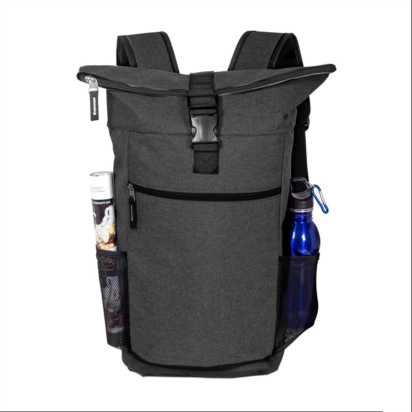 Grayson computer backpack, constructed of durable 300 D Polyester fabric.... from ASI 40544 Binaco
