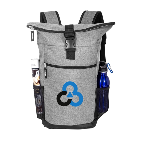 Grayson computer backpack, constructed of durable 300 D Polyester fabric.... from ASI 40544 Binaco