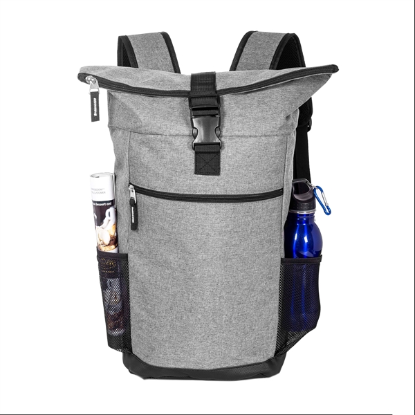 Grayson computer backpack, constructed of durable 300 D Polyester fabric.... from ASI 40544 Binaco