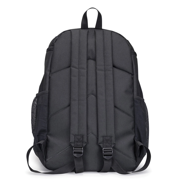 Brooklyn computer backpack, constructed of durable 600 Denier polyester fabric.... from ASI 40544 Binaco