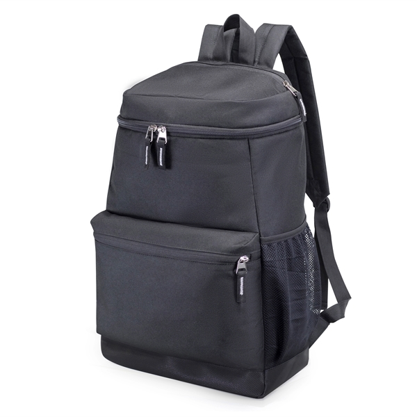 Brooklyn computer backpack, constructed of durable 600 Denier polyester fabric.... from ASI 40544 Binaco