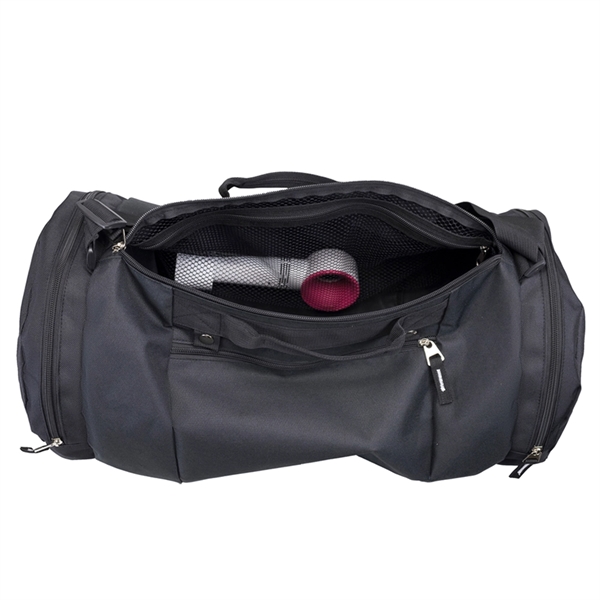 Channing rolling duffel bag, constructed of durable 600 Denier polyester.... from ASI 40544 Binaco