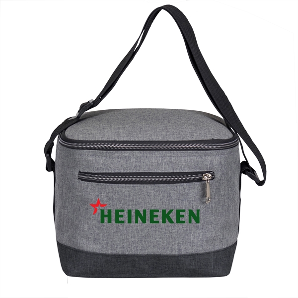 Devin 6-pack cooler, constructed of 300 D polyester w/ heavy vinyl... from ASI 40544 Binaco