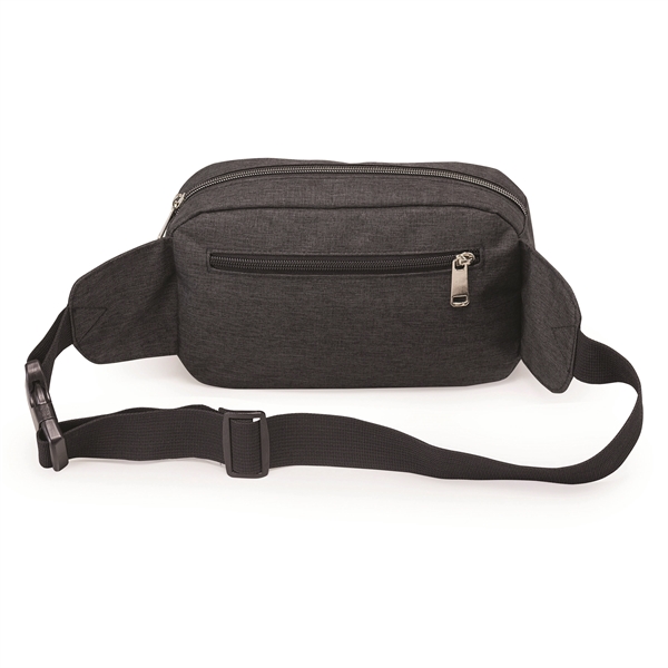 Wilson two zipper fanny pack, constructed with durable 300 D polyester... from ASI 40544 Binaco