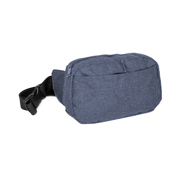 Wilson two zipper fanny pack, constructed with durable 300 D polyester... from ASI 40544 Binaco