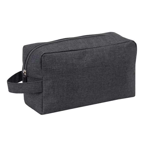 Ariel two zipper toiletry bag, constructed of durable 300 D polyester.... from ASI 40544 Binaco