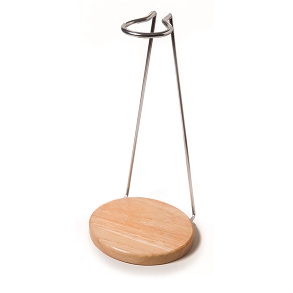 6 1/4" x 13" wooden base stand for use with our... from ASI 55450 Franmara Inc